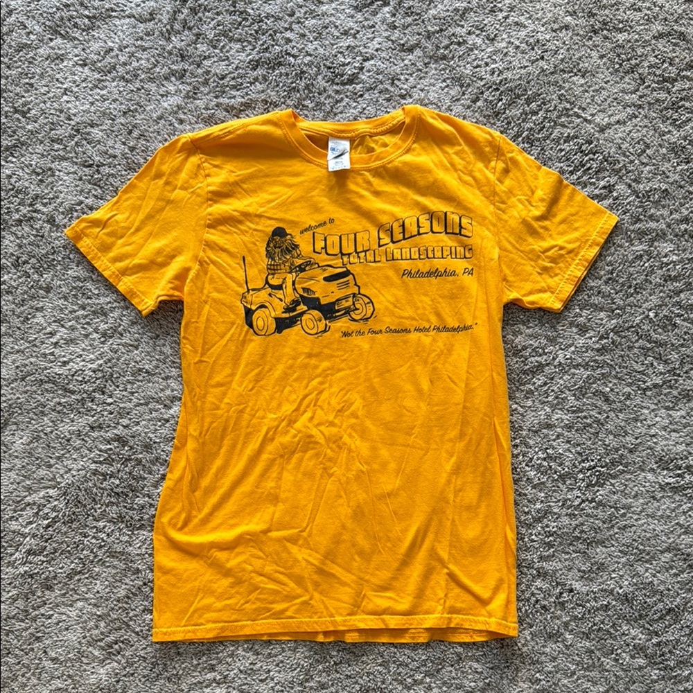 Vintage Black Yellow Graphic T-Shirt